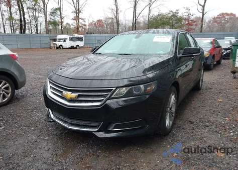 2015 Chevrolet Impala 2Lt из США, поврежденный, VIN 2G1125S34F9146296